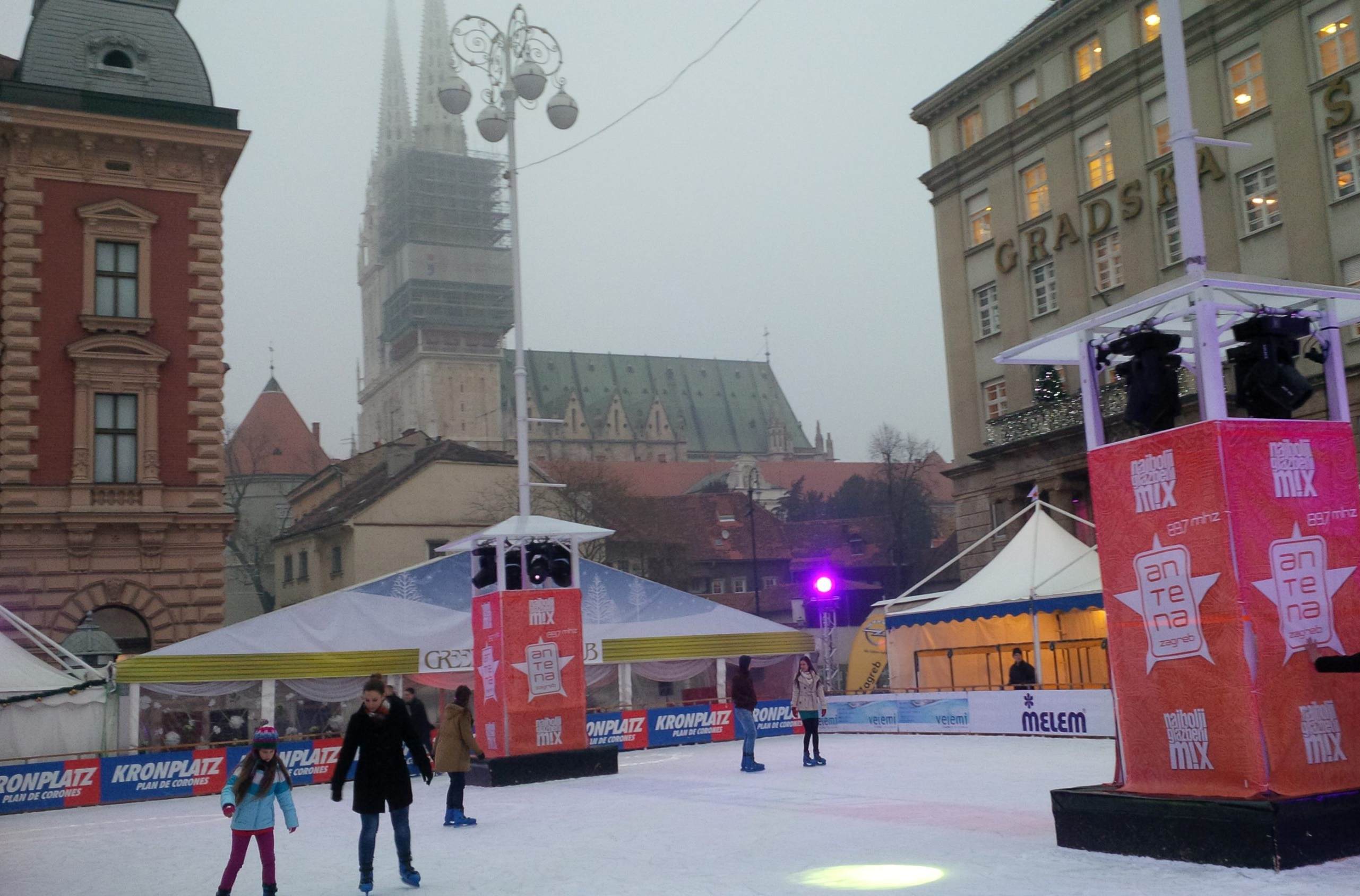 Klizanje u Zagrebu